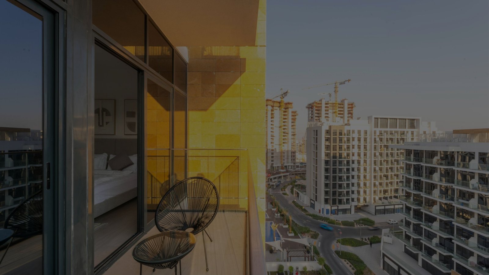 Luxurious modern building representing PrimeSphere Realty