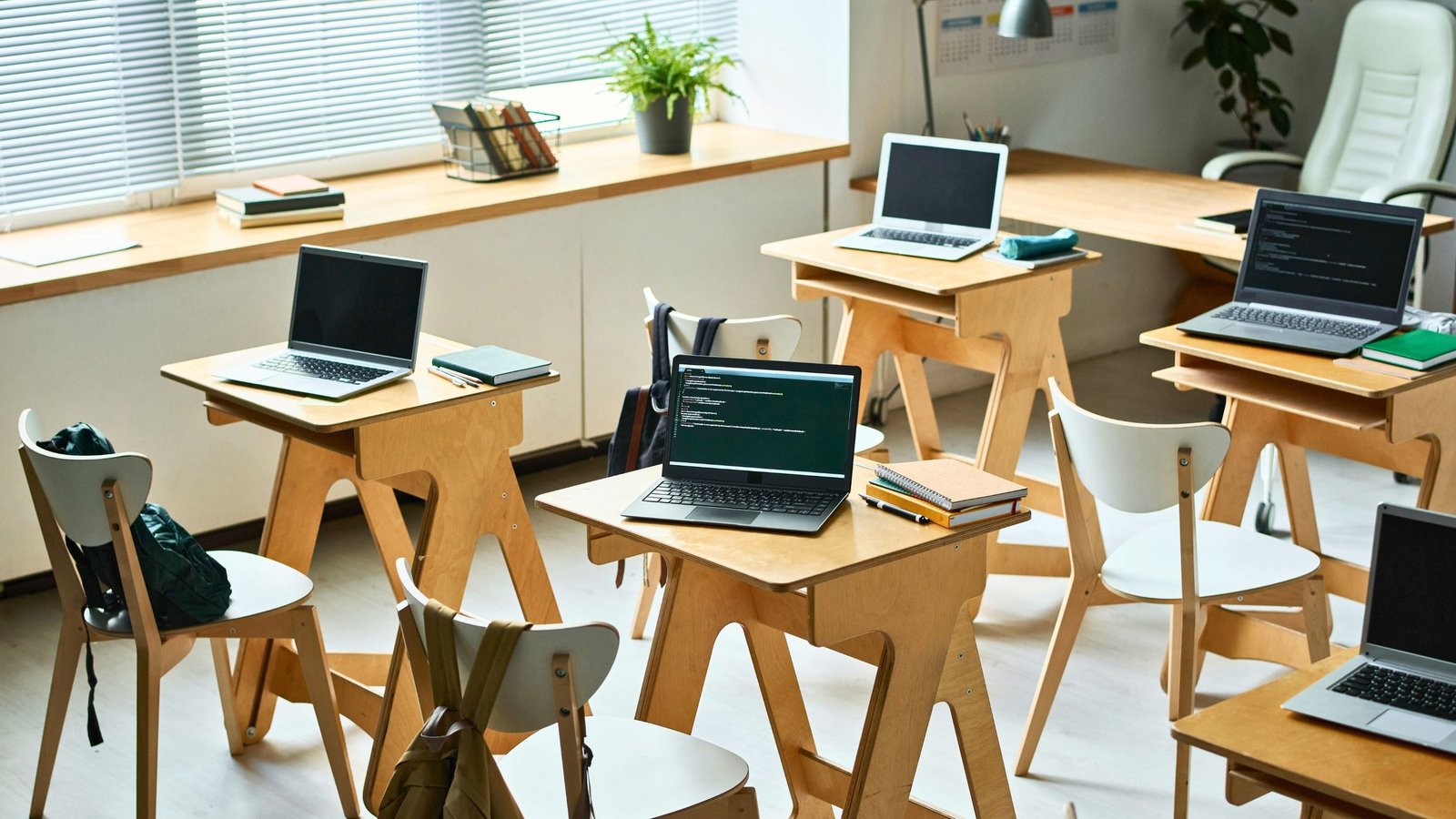 Modern university campus architecture